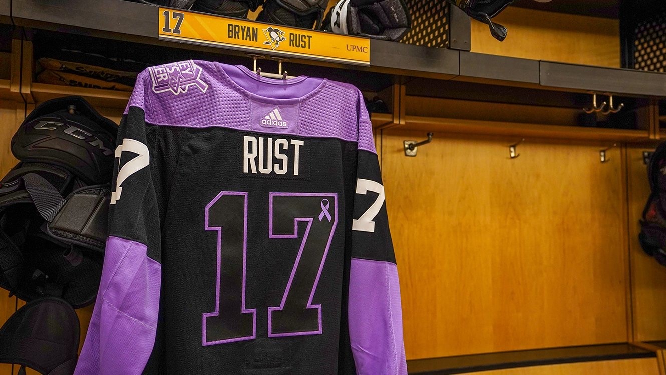 Hockey Fights Cancer 2021  Rutgers Cancer Institute of New Jersey