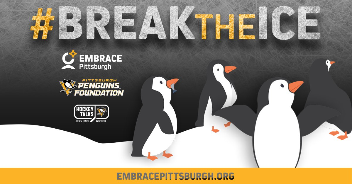 Penguins Players and the Penguins Foundation to Support Mental Health  Awareness Today